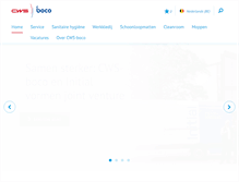 Tablet Screenshot of cws-boco.be